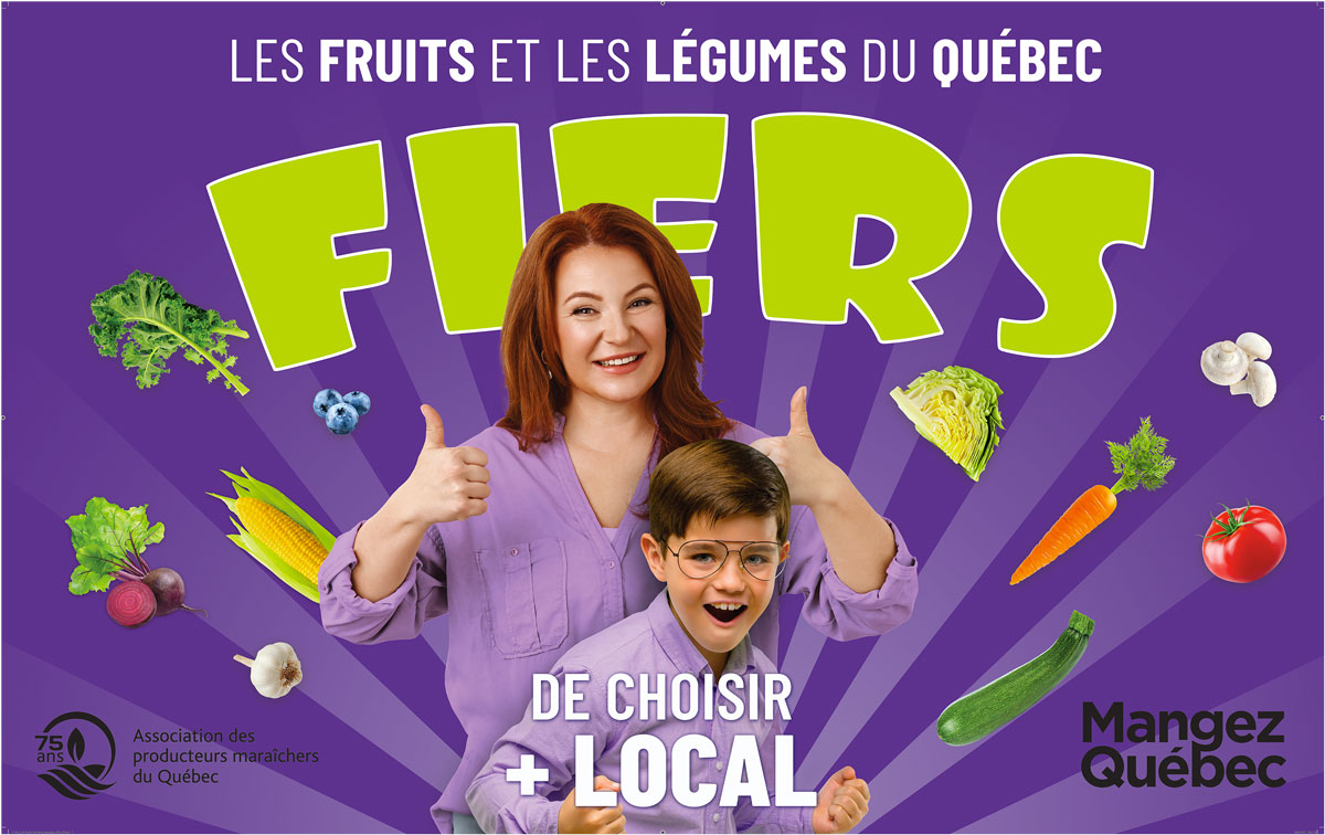 Effet Boomerang. Notre client : Mangez Québec