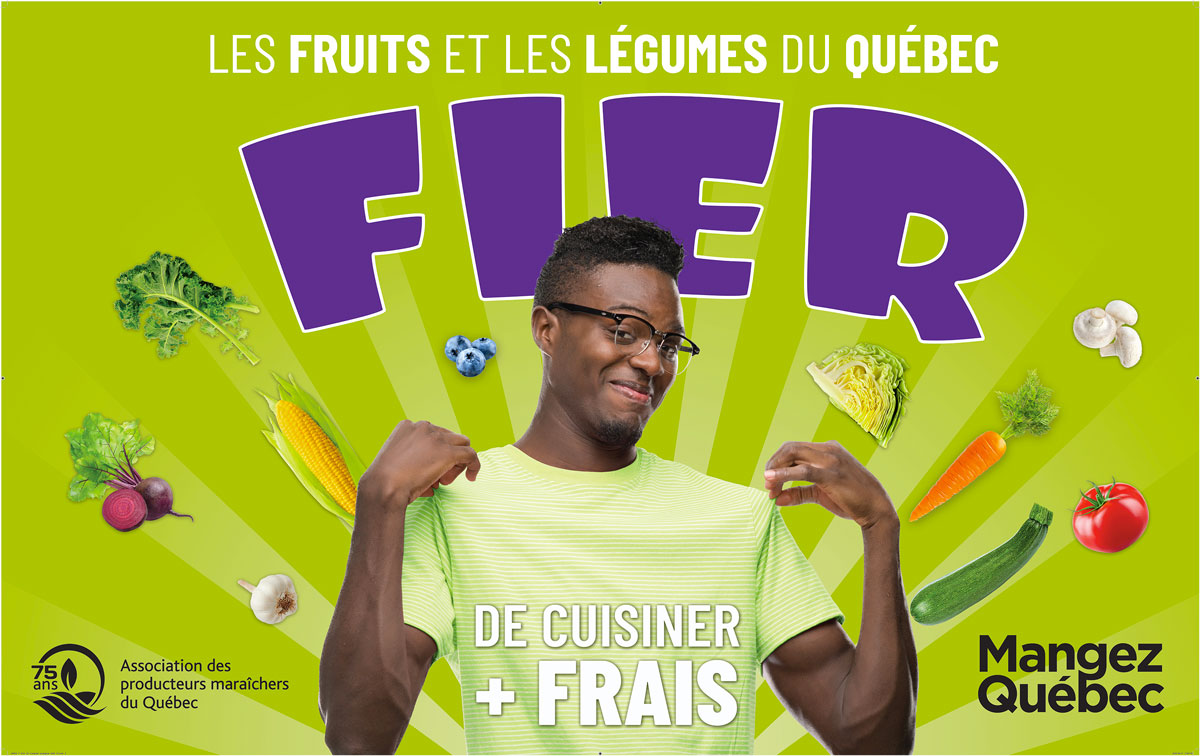 Effet Boomerang. Notre client : Mangez Québec